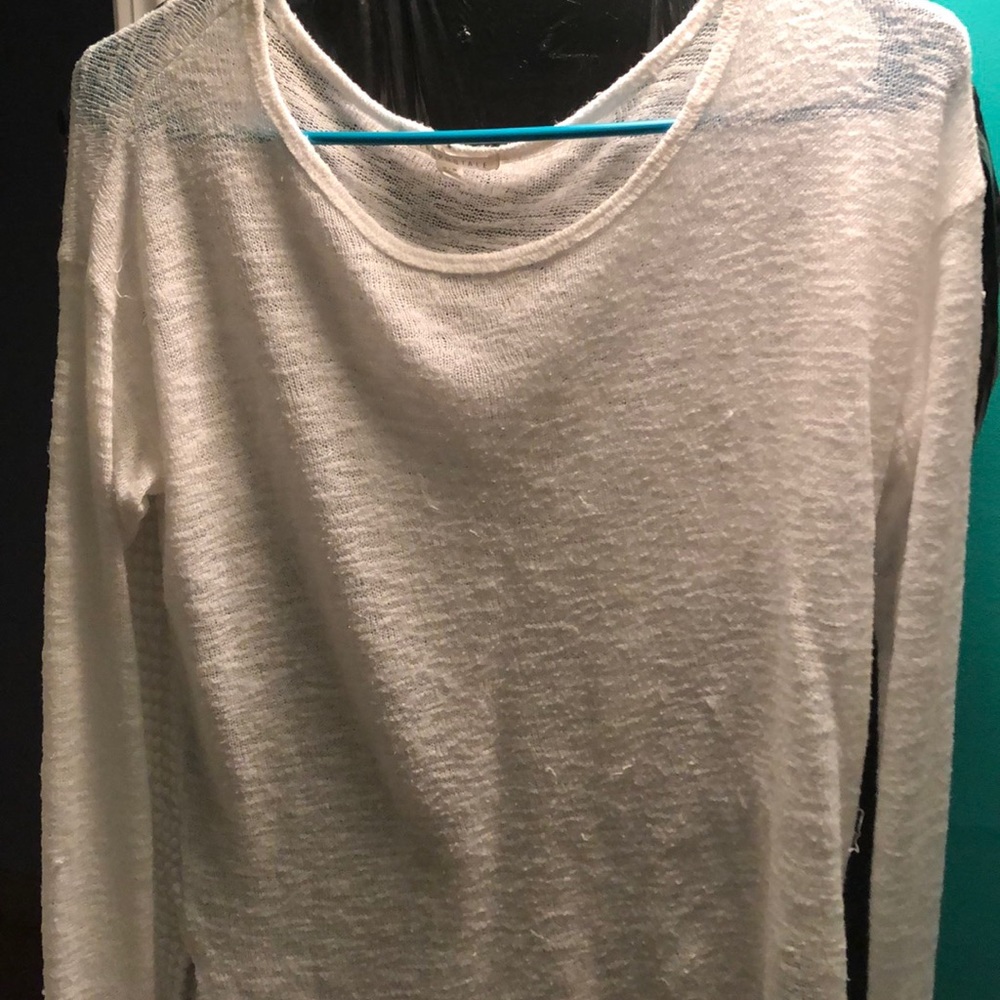 White sweater
